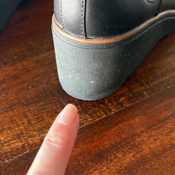 NWOT - Black Ankle Boots Clarks - Picture 10 of 12